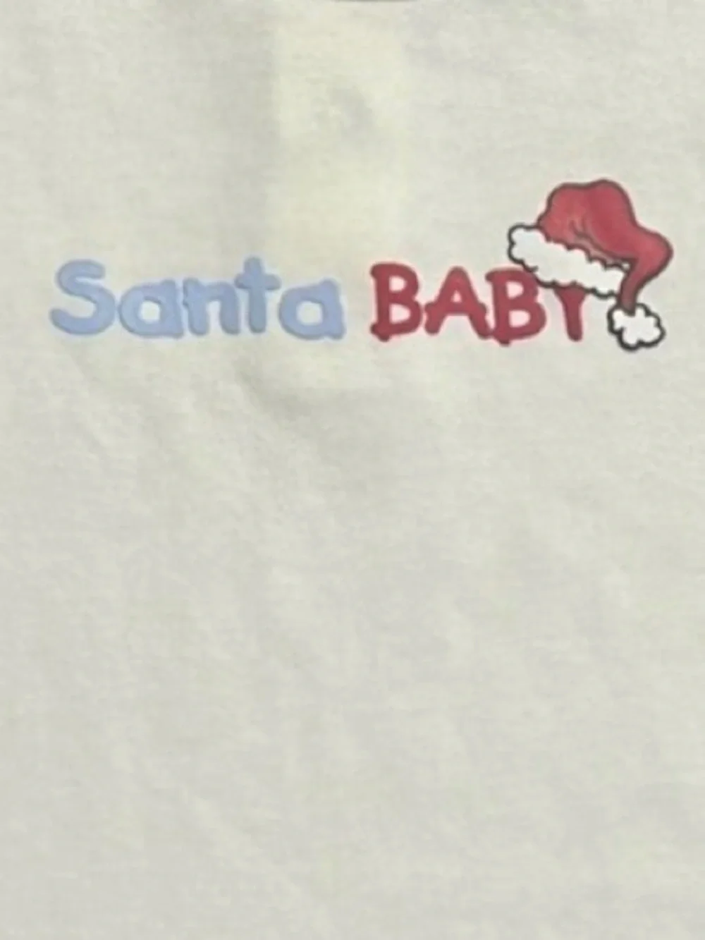 💞 New Baby & Toddler Size 24 Months Santa Baby Christmas Holiday Onesie Bodysuit